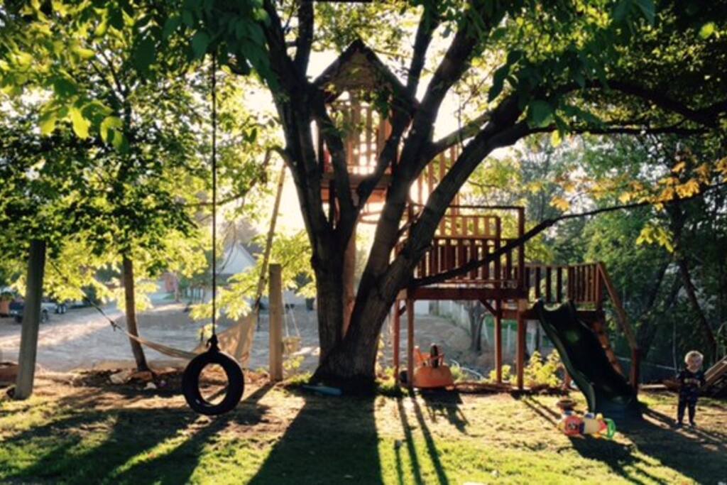 Back Yard Treehouse