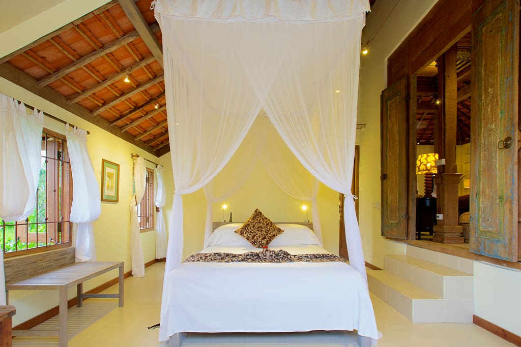 The master bedroom