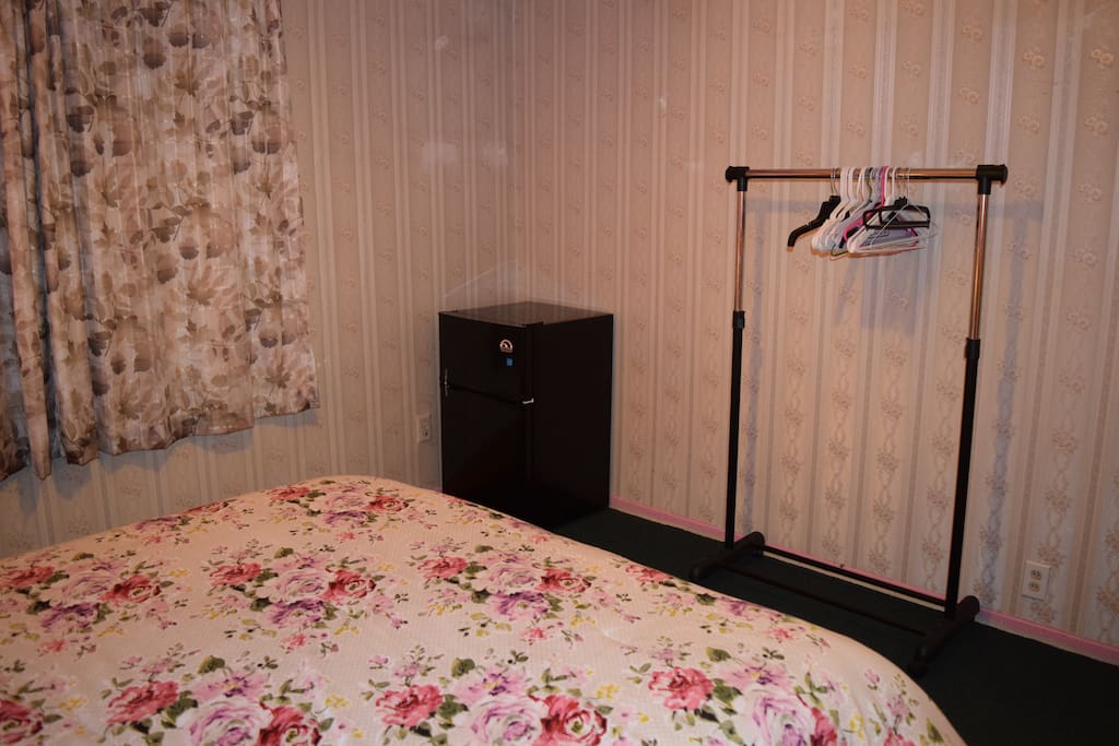 2 doors refrigerator inside your room