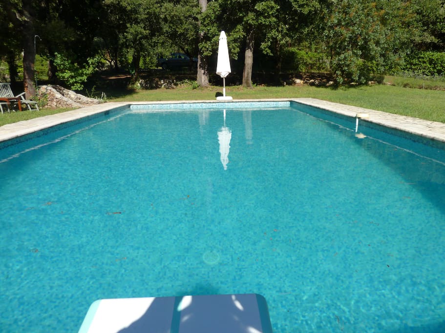 afmetingen 12 x 6 mtr. met duikplank