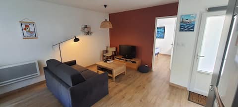 Les Ormeaux: charming cottage for 4 people in a quiet area