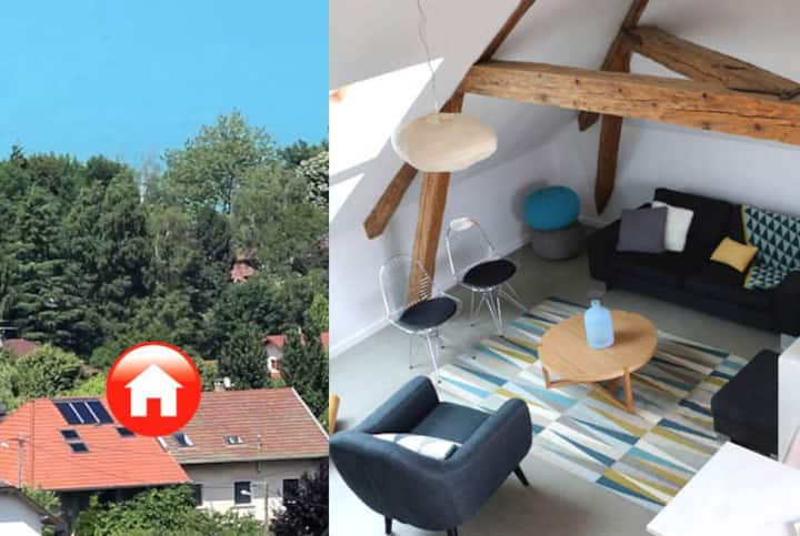 LAC A PIED, terrasse vue lac, parking annecy home