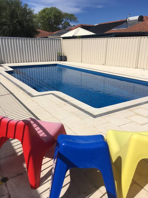 Huge near new swimming pool