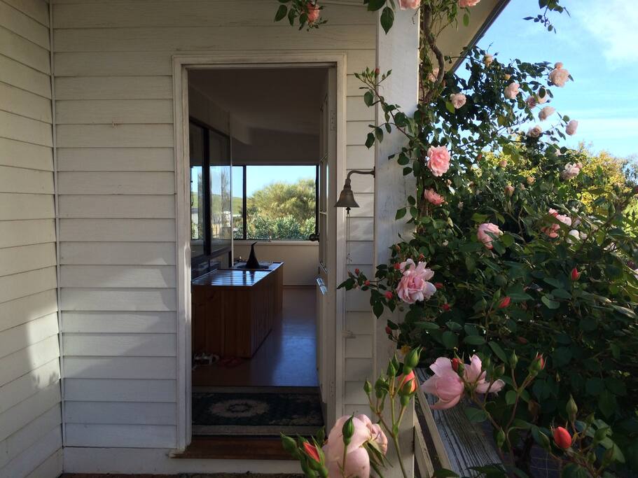 Welcoming entrance.