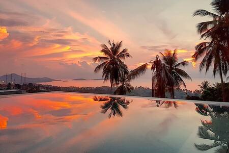 Amazing Sea View 2 BDR Private Pool Villa, Chaweng