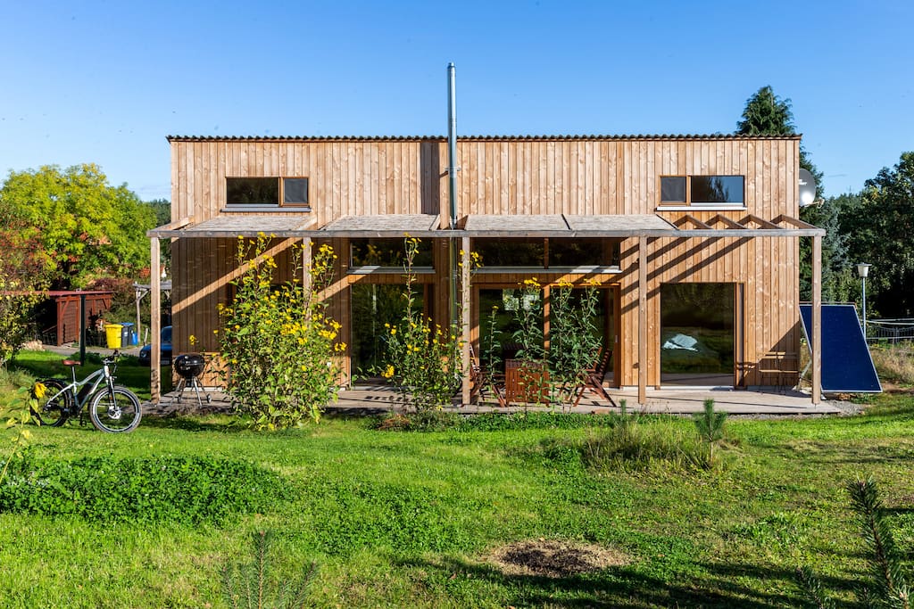 Studio Zempow / ökologisches Holzhaus / Fotostudio - Häuser zur Miete