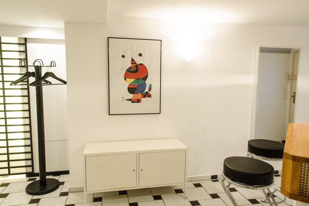 Bild, Spiegel, Garderobe