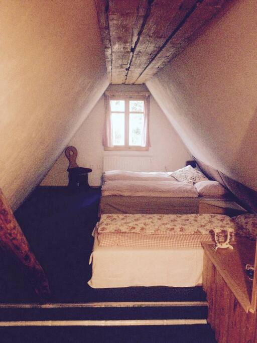 One side of the room