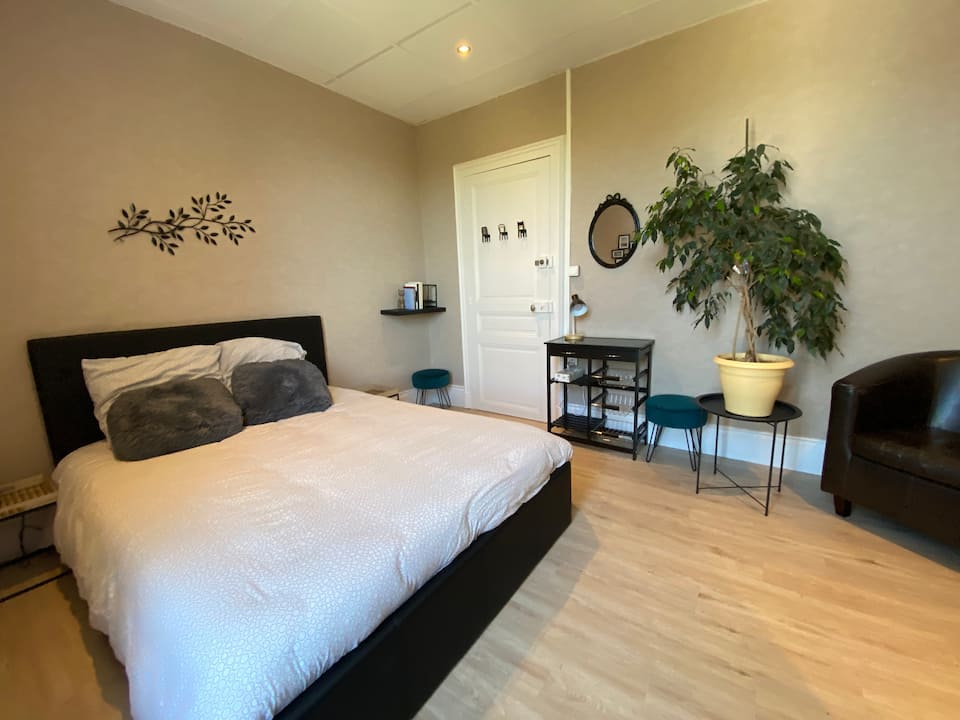 Chambre confort vue jardin : photo du logement