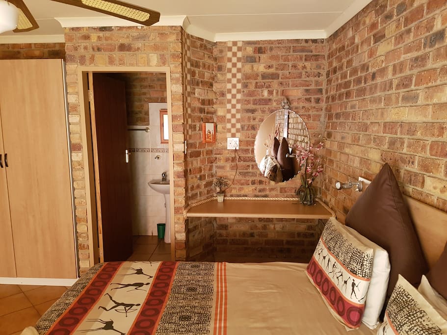 Fully furnished room.