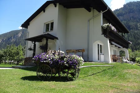 Guest room –  Walk-in shower with mountain view