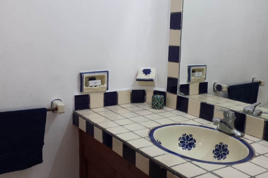 En suite bathroom