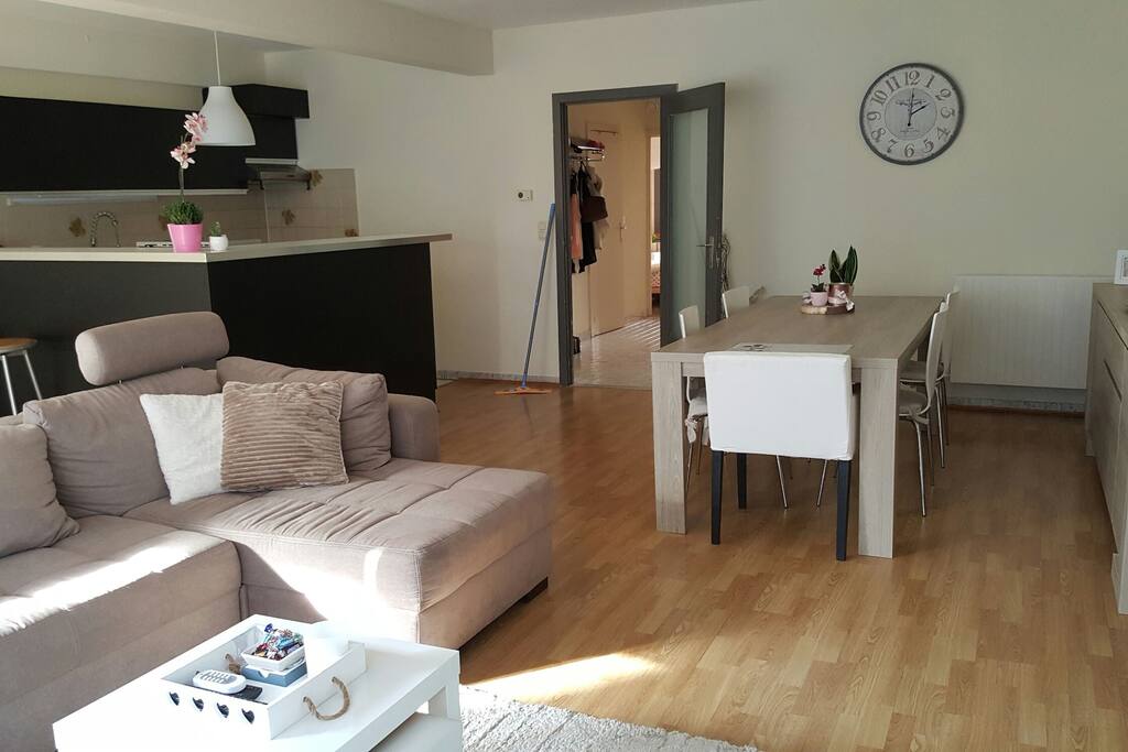 Veel open ruimte + open keuken