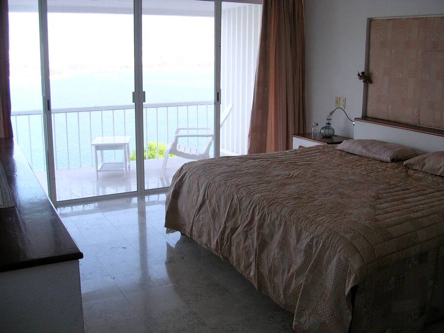 la vista desde la cama