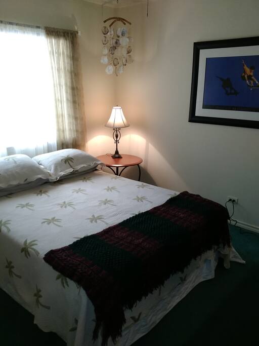Queen Bed Sleeps 2