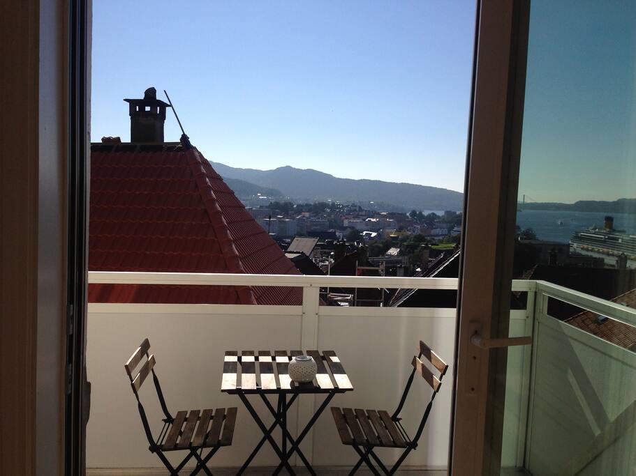 Mid day view