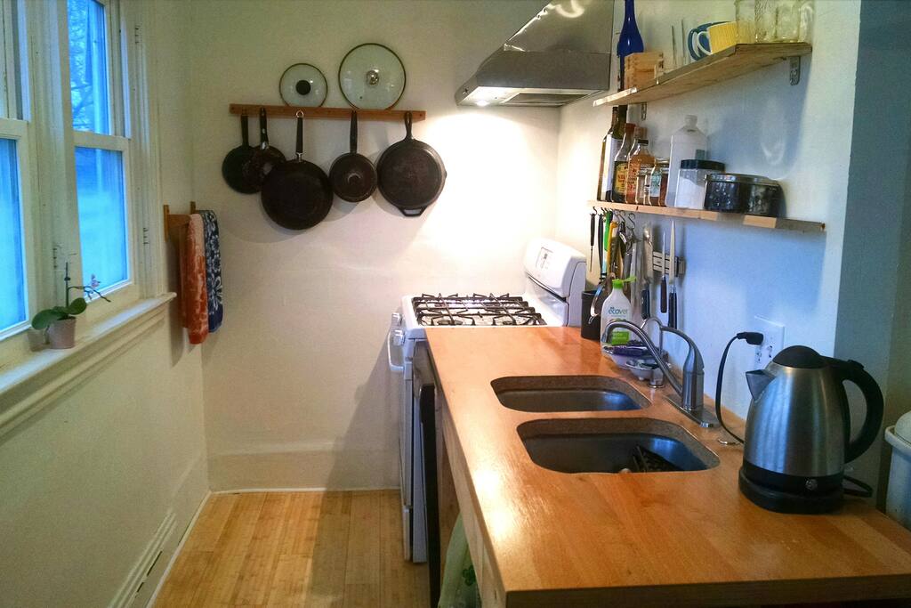 Newly upgraded kitchen