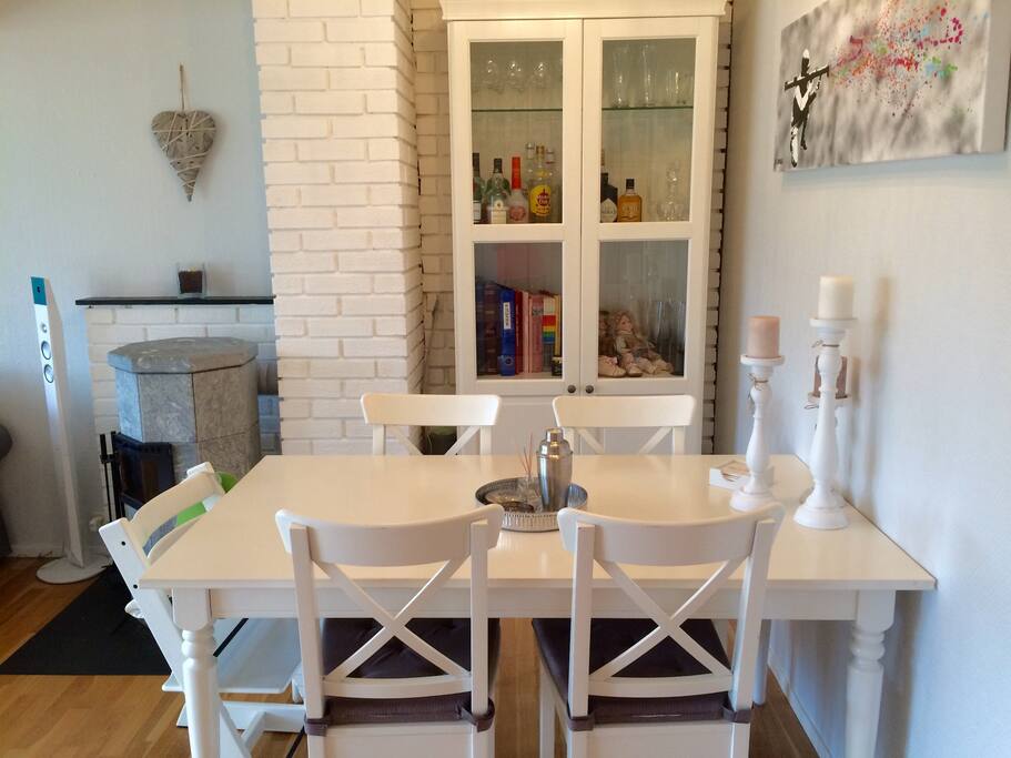 Room for working or having a meal