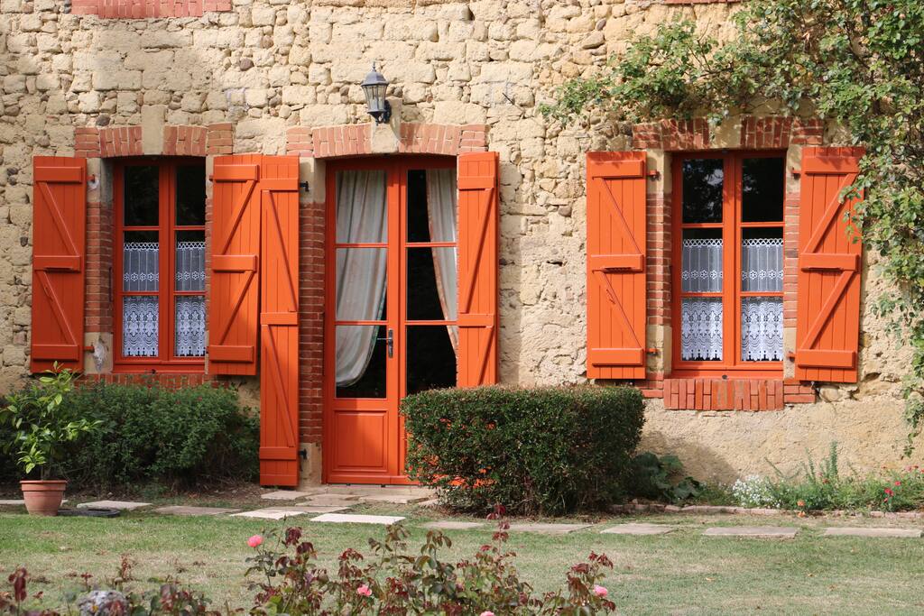 Façade EST côté parc