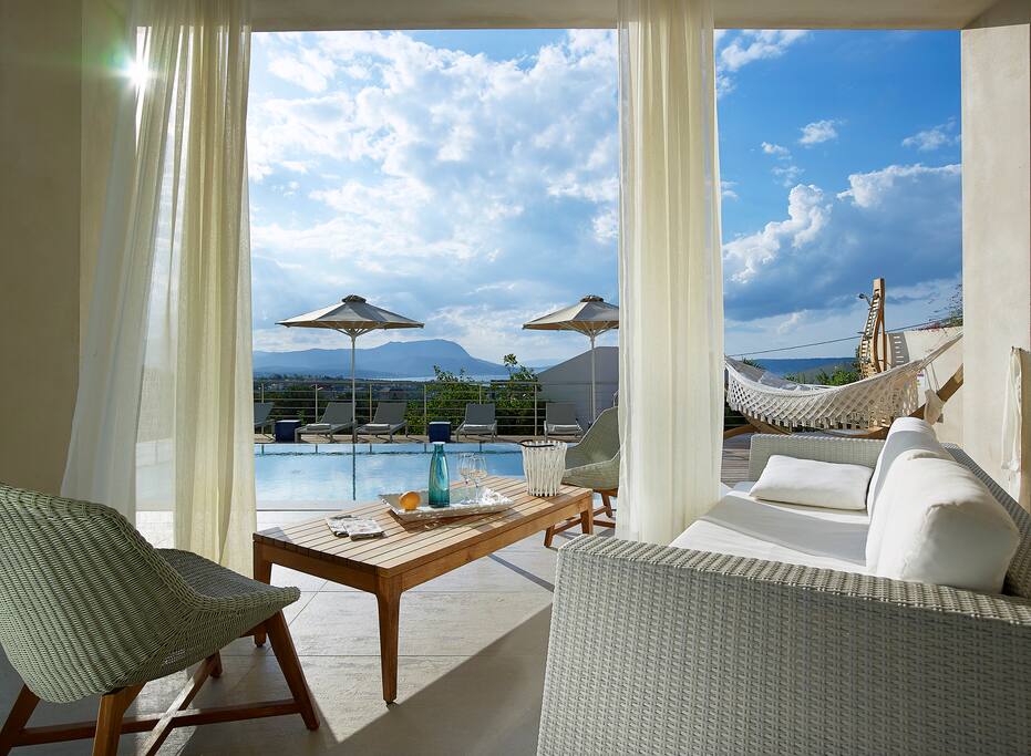 Beautiful scenery from the lounge area