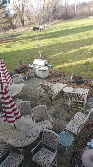 Patio back yard