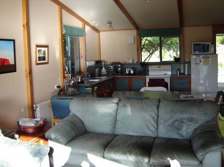 The lounge of the first unit