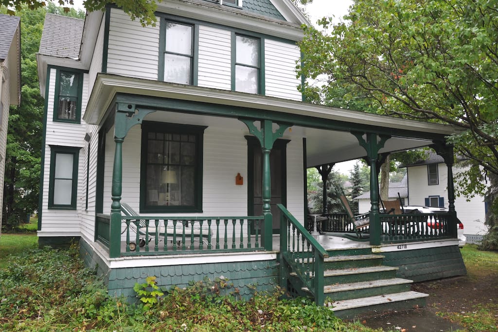Large porch