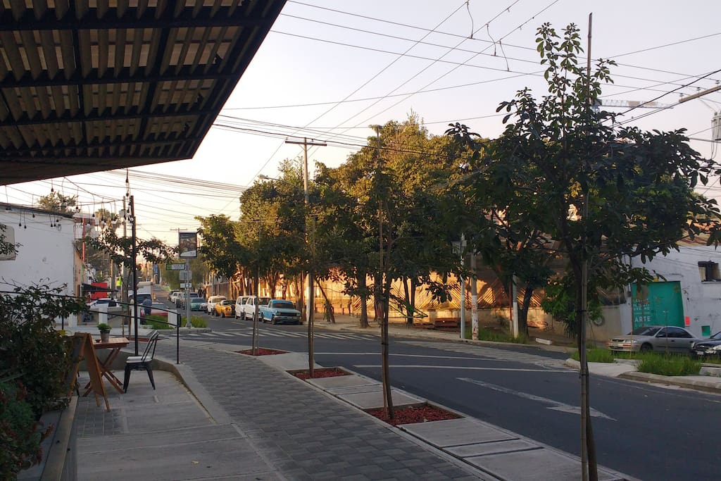 Vista de calle frontal de la zona