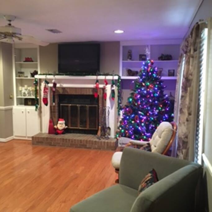 Den at Christmas