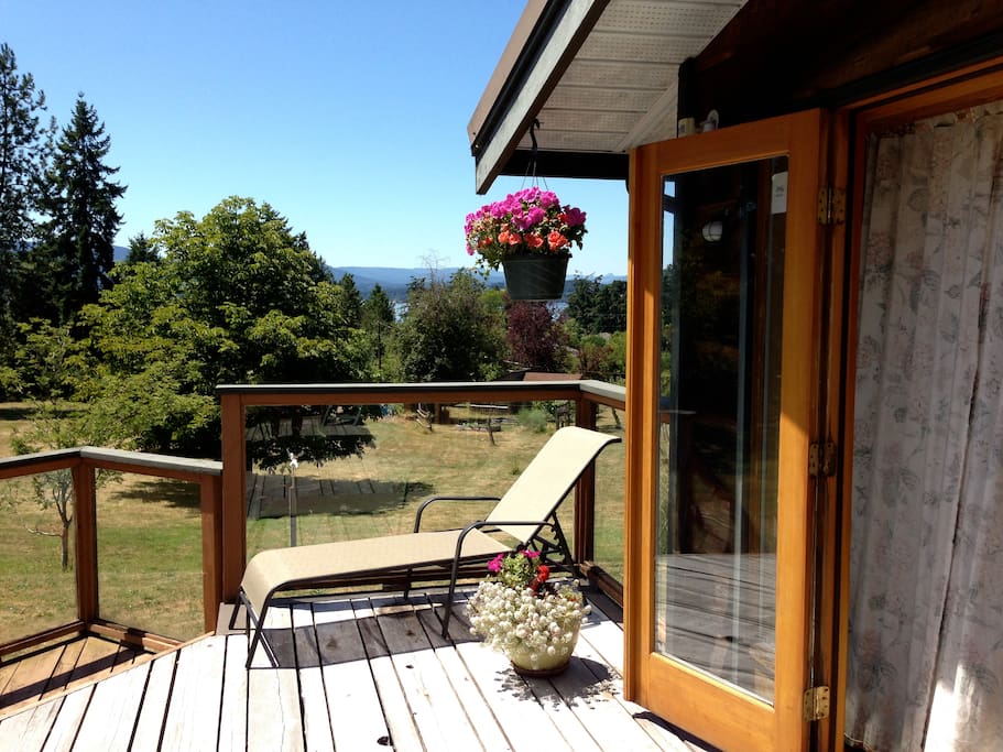 View from the deck