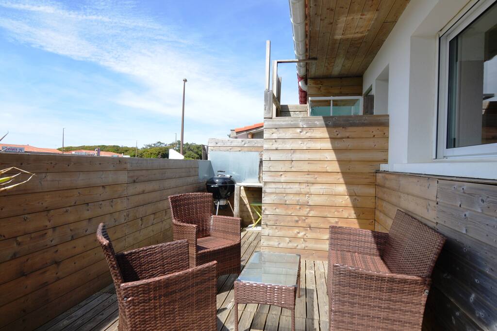 Terrasse coin apéritif