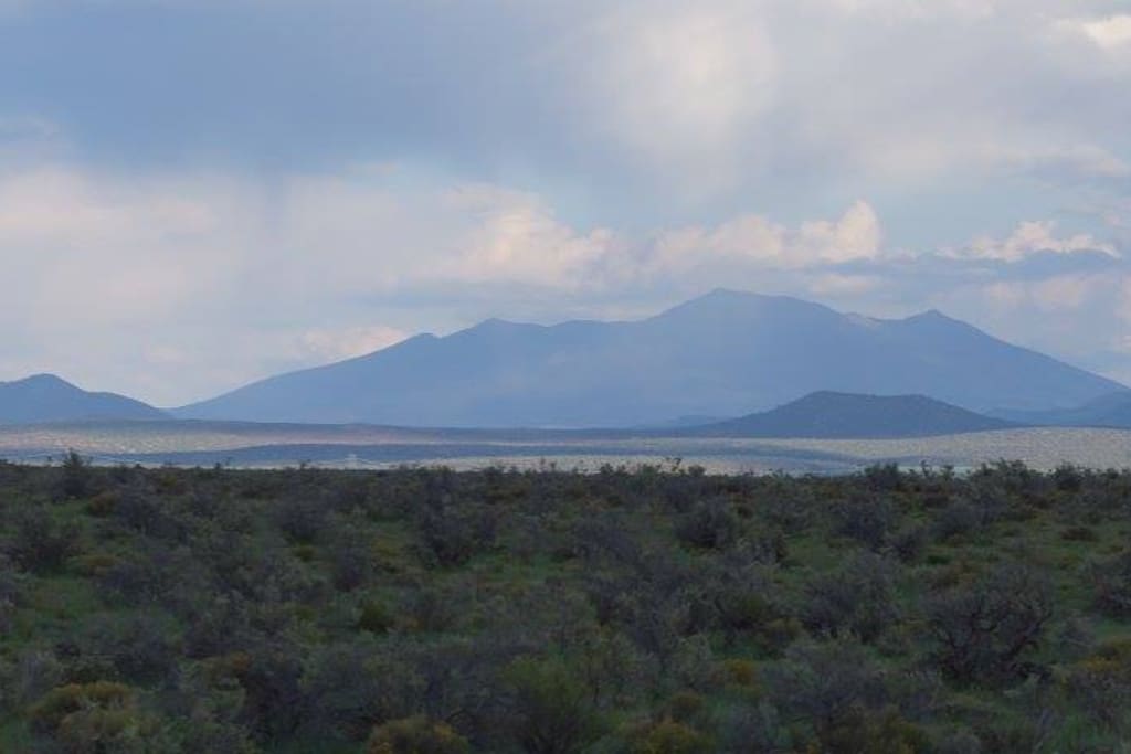 The Gorgeous San Francisco Peaks From Property