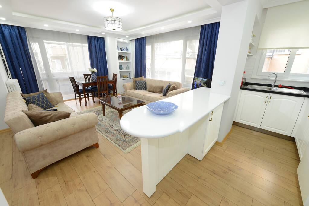 Living Room and Kitchen