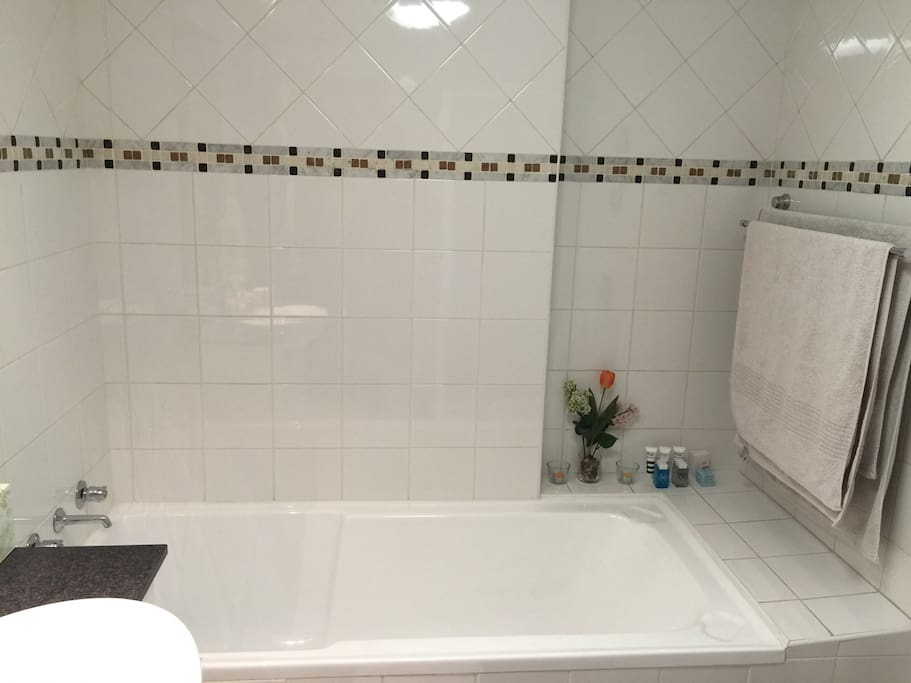 Bathtub (separate shower as well)