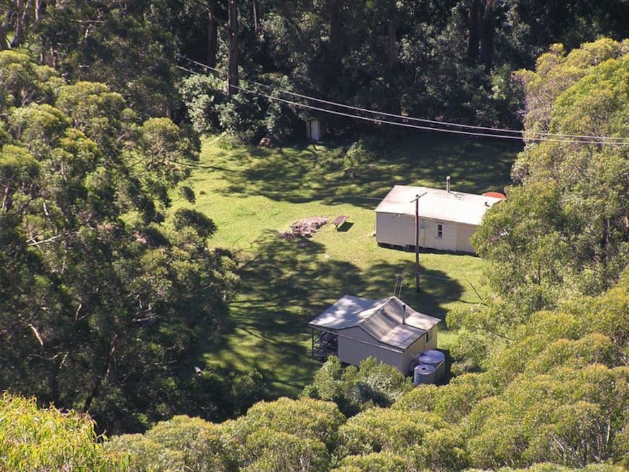 Cabins 2 & 3 from above