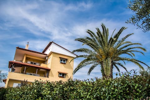 Lux Family Villa in Halkidiki / 5minSea + Jacuzzi