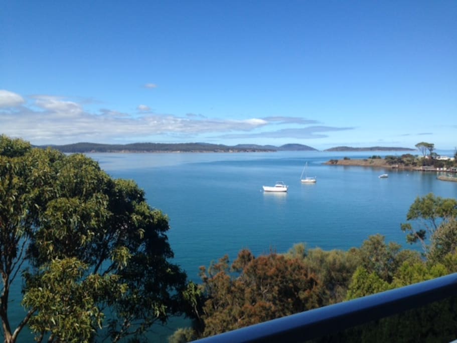 Overlooking beautiful Gypsy Bay.