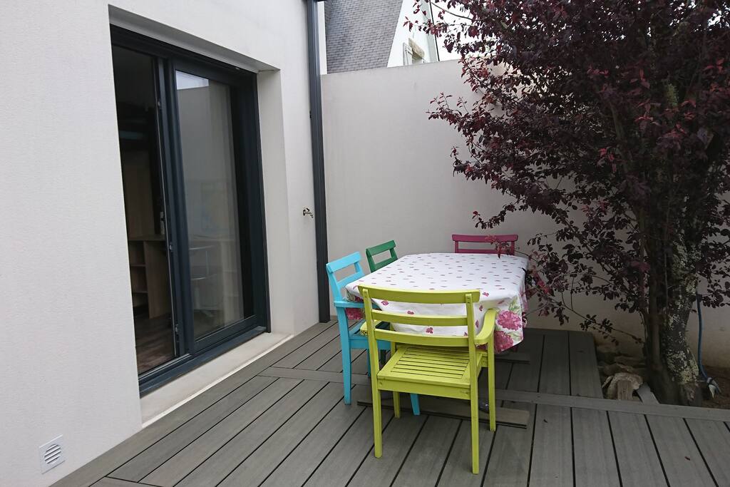 Terrasse indépendante
