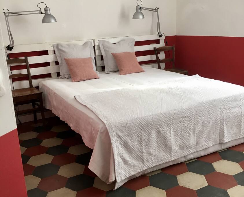 La camera da letto.