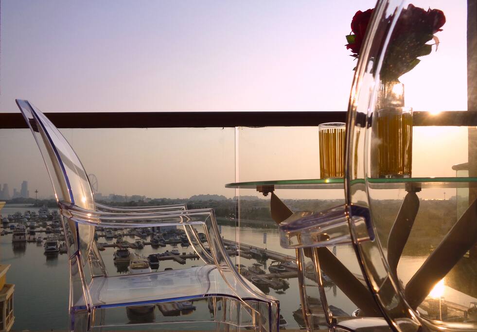 The LARGE TERRACE is ideal for enjoying the sun or romantic alfresco aperitif