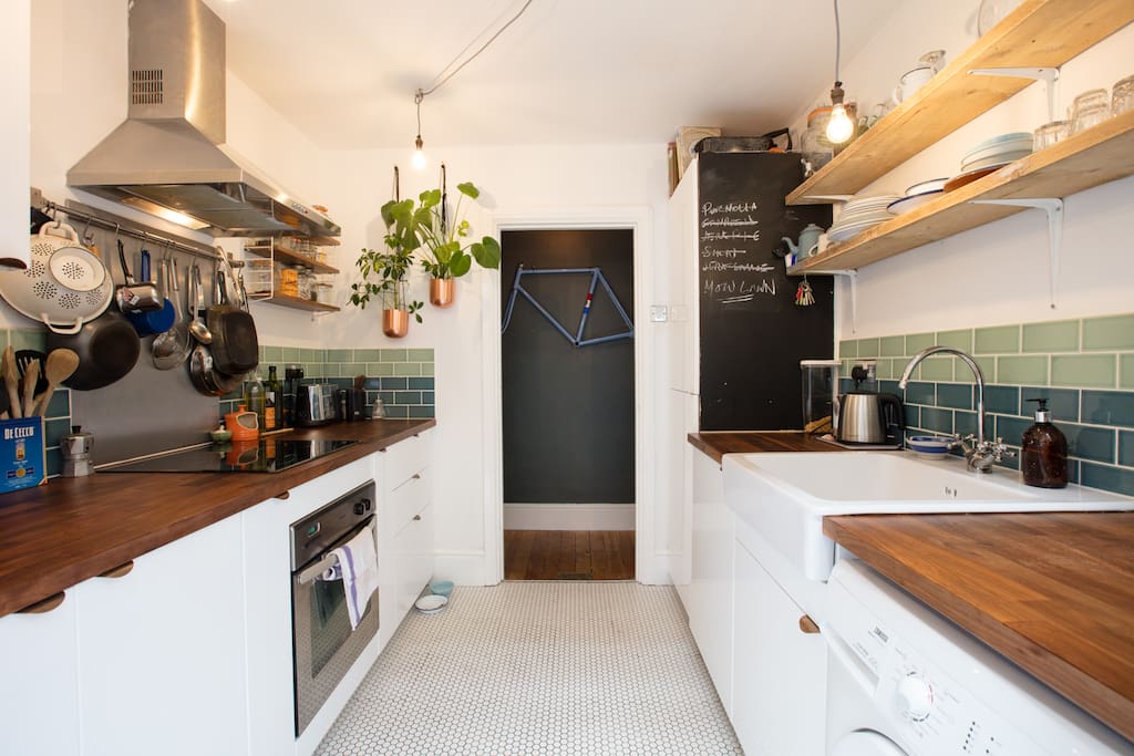 Kitchen - well equipped and free to use