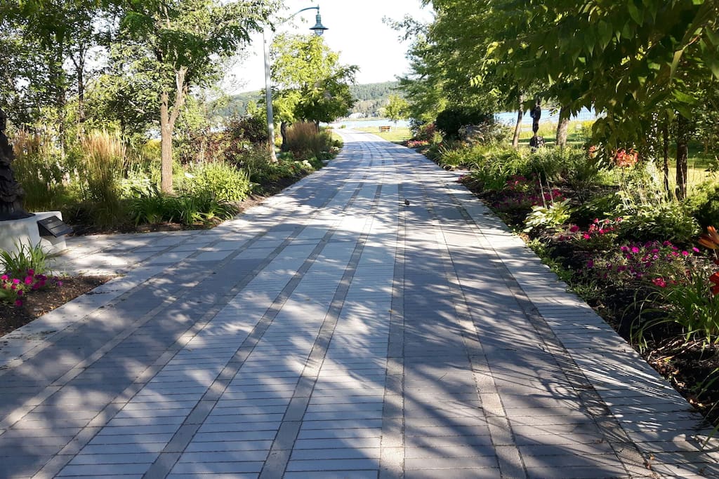 Tranquil walking trails