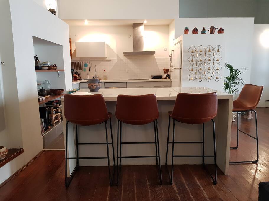 Fully equipped kitchen