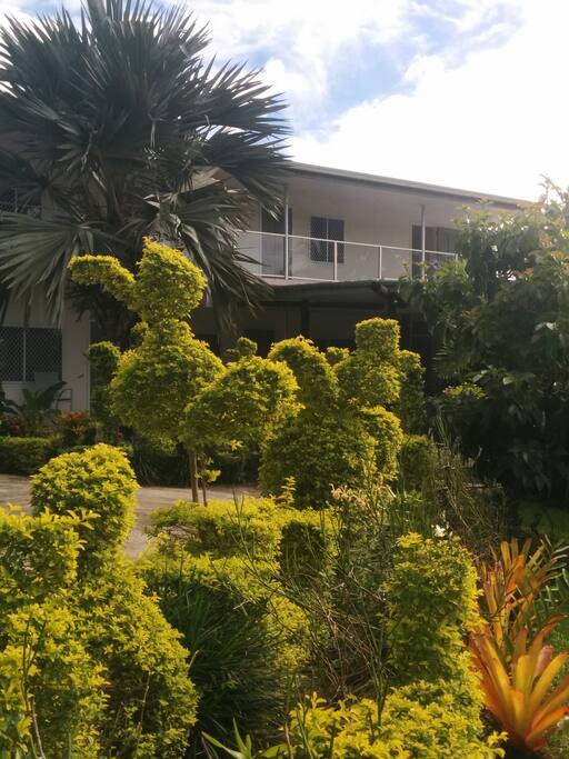 Beautifully manicured grounds