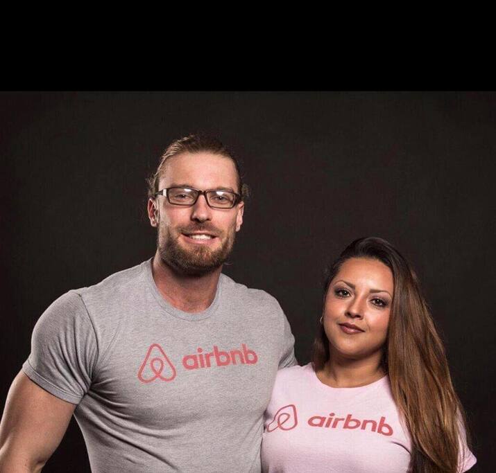 Your Airbnb Hosts: Mike & Nicte