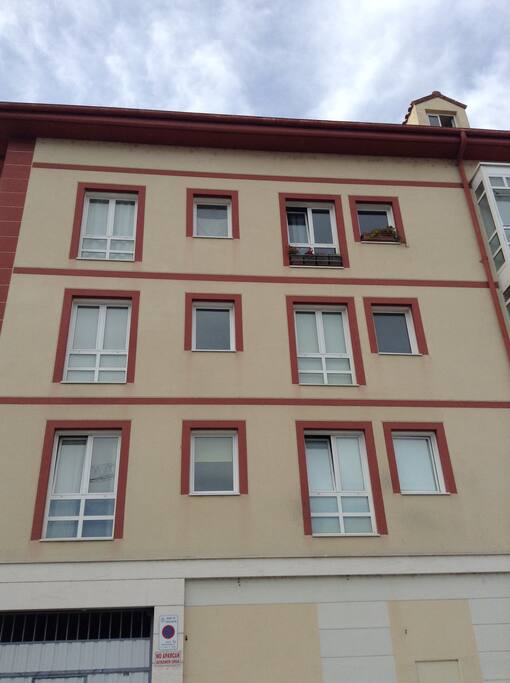 Fachada de la vivienda.