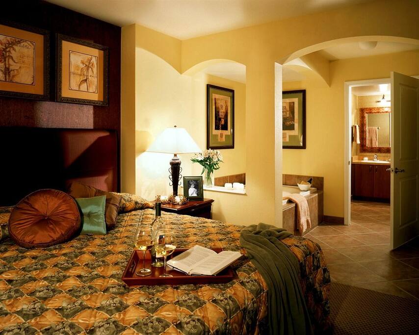 Bedroom and bath