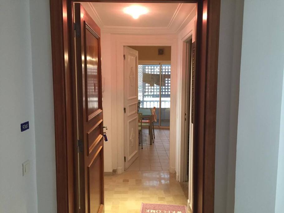 l' entrée de l'appart