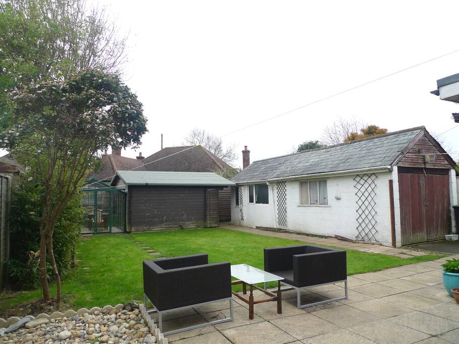 Back garden