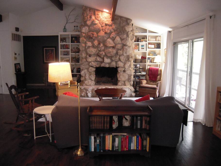 upstairs fireplace